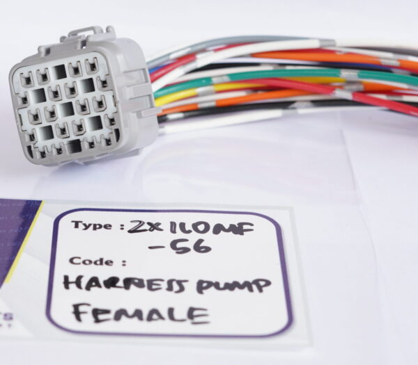 HITACHI ZX 110 MF-56 HARNESS PUMP FAMALE
